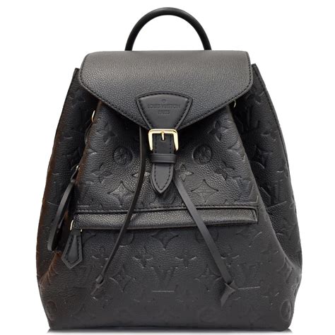 Louis Vuitton leather backpack